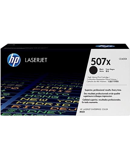 778580 HP CE400X Toner HP 507 CE400X 11K sort 11.000 sider ved 5 %